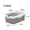 ZISIZ Flip-Top Transparent Storage Container