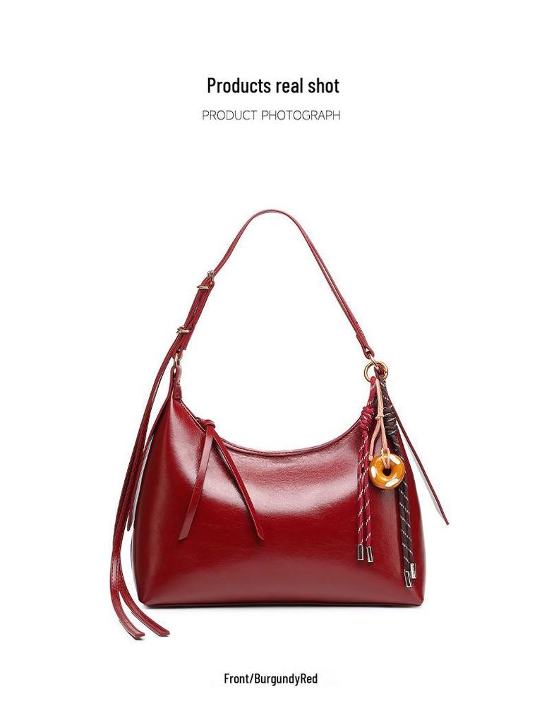 Borsa da Lavoro Retro Testurizzata da Donna - Grande Capacità, Versatile per l'Autunno/Inverno 2025
