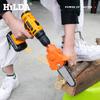HILDA Electric Chain Saw & Drill: Portable Woodworking & Gardening Pruning Tool
