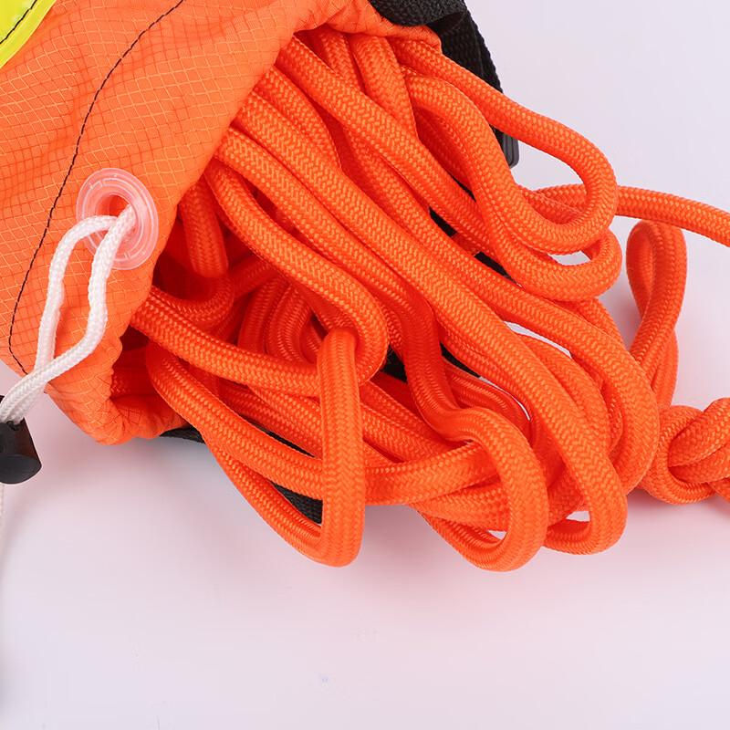 Lieve Floating Reflective Water Rescue Throw Rope Bag