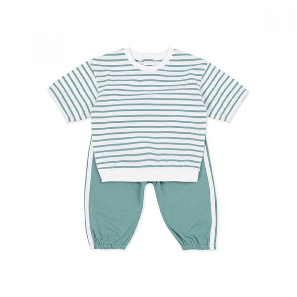 ORGANICMOM Роден Полоска 7 Набор Mlstes09 minted/80