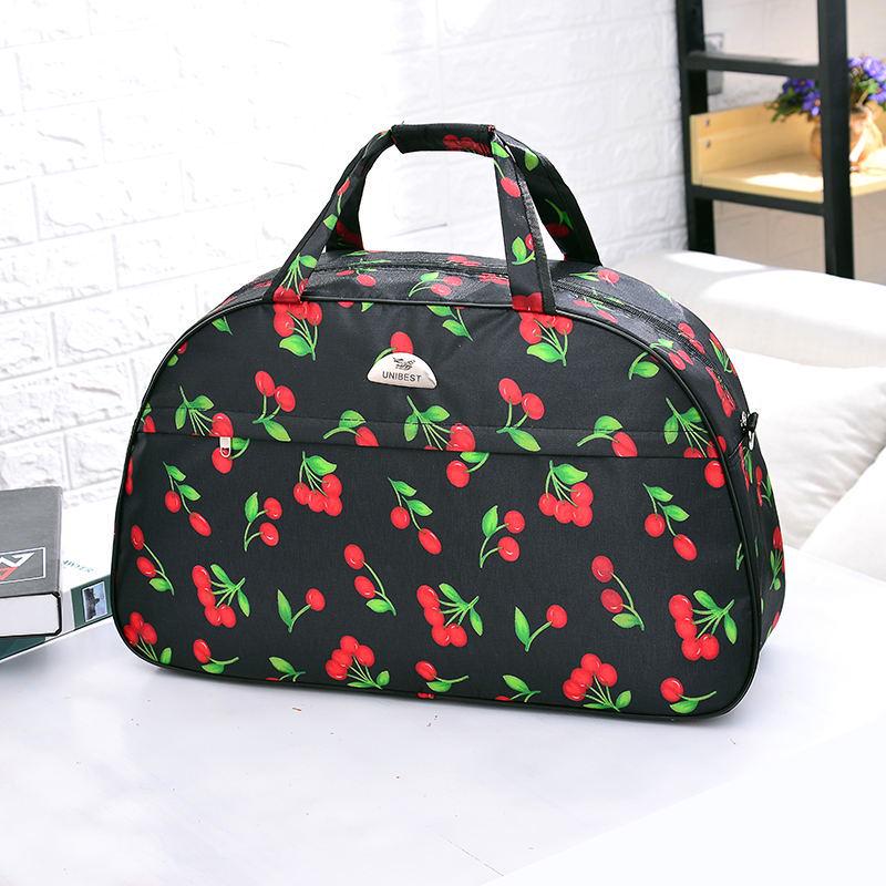 Large Capacity Handbag Travel Bag for Women Fashion Cartoon Luggage Bag Men Weekend Travel Bag Waterproof Shoulder Travel Duffle
