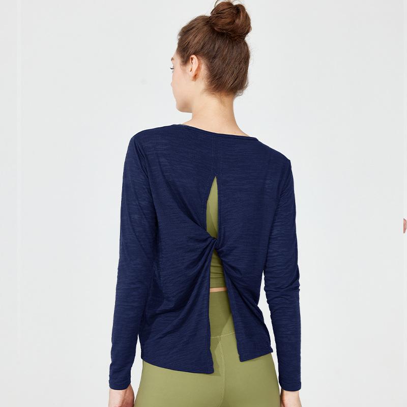 Autumn/Winter Yoga Wear: Quick-Dry Long Sleeve T-shirt Fitness Base Layer