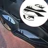 Quick Install Antislip Footrest Covers Aluminum Rubber Motorcycle Accessories Full Protection for Long Rides