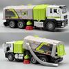 1: 50 Alloy Environmental Sanitation Sweeping Vehicle Model Simulation Vacuum Cleaning Electric Sound And Light Boy Toy Car