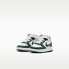 Nike Court Borough Mid 2 White Vintage Green (TD) Sneakers