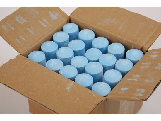 20 Pcs Thick White Marine Chalks: Large, Colored, with Steel & Wood Pipe - Free Shipping
