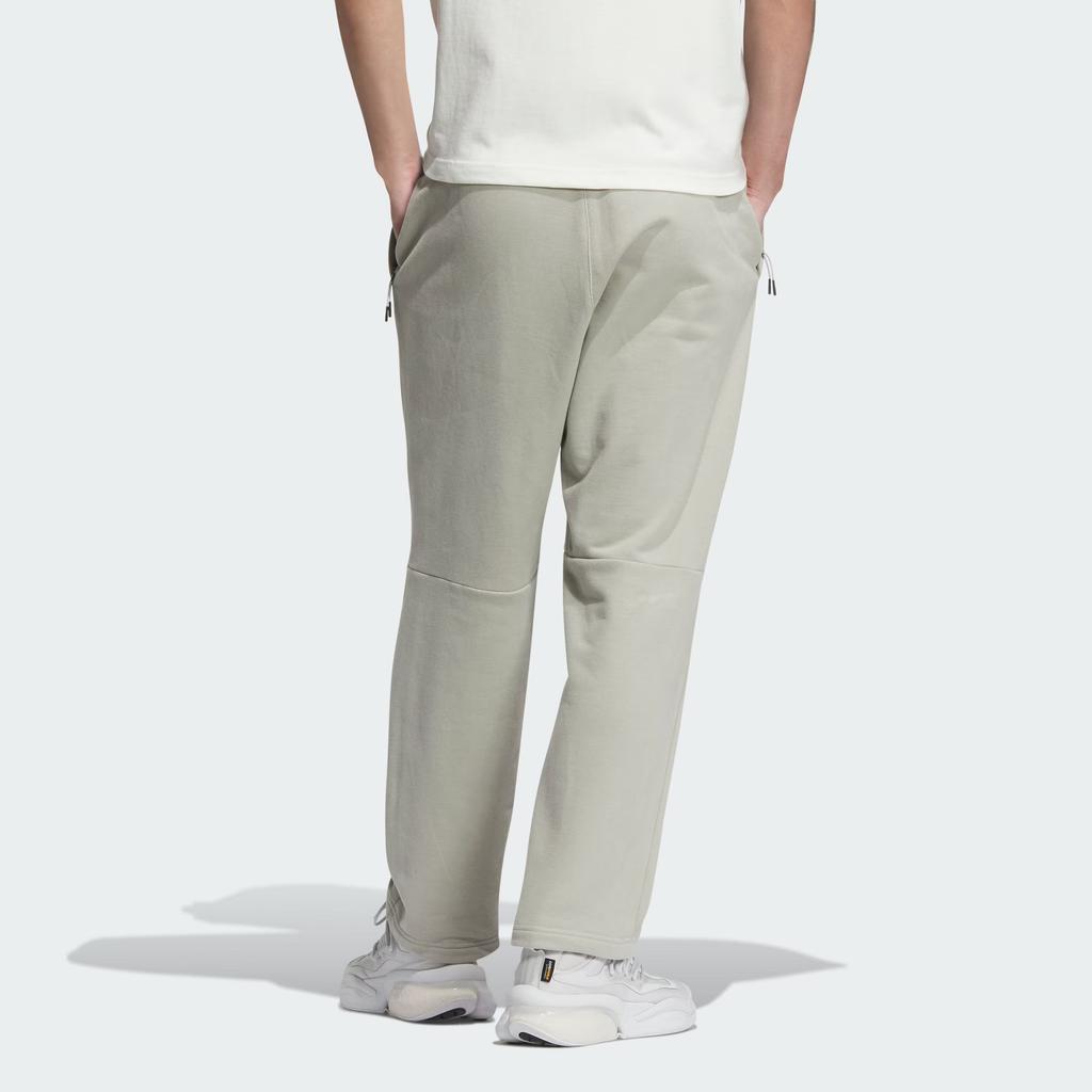 Adidas Wuji Heavy French Terry Pants Men Bottoms Beige JE6662