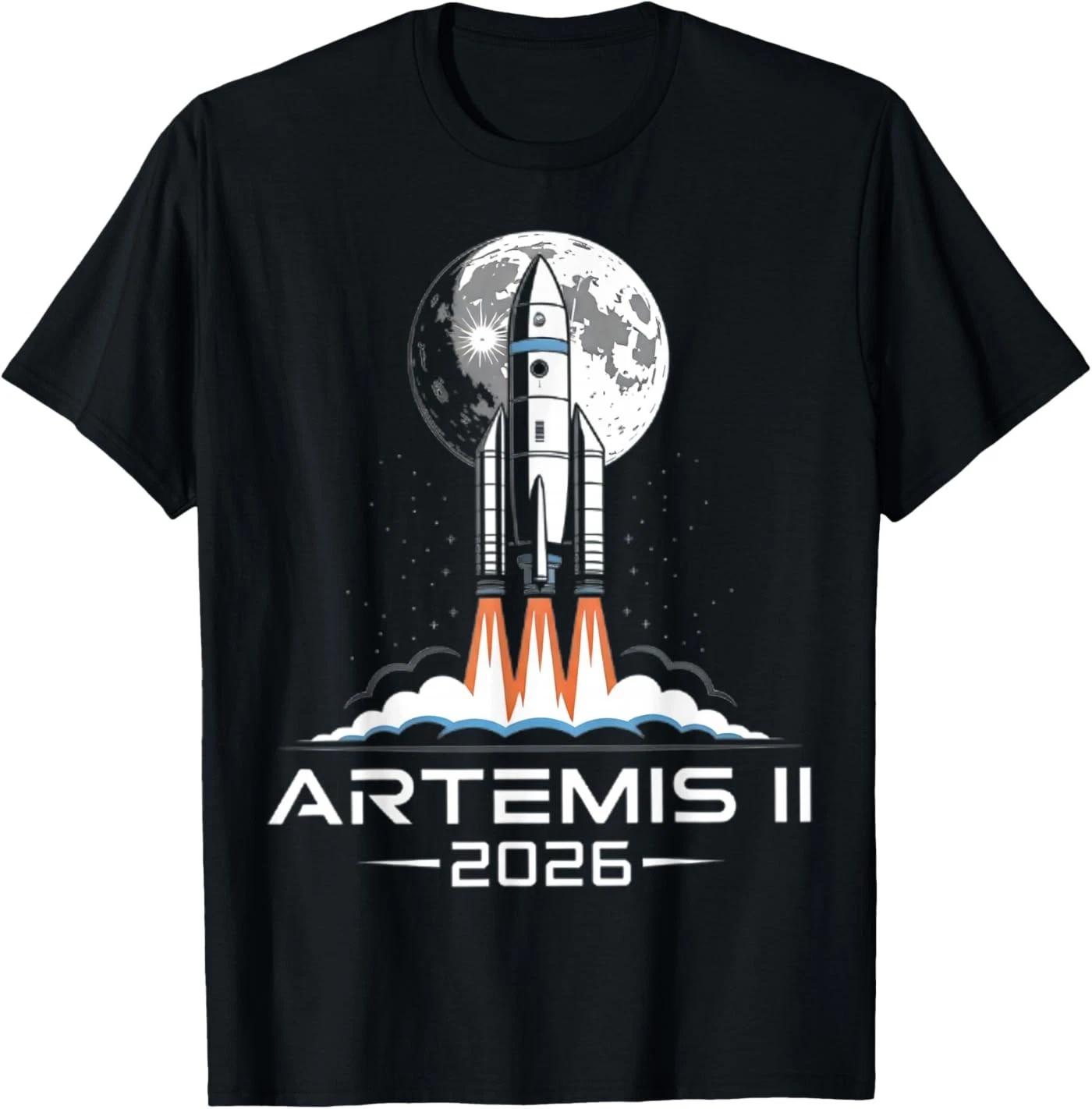 Artemis II Back to the Moon 2026 T-Shirt 3XL