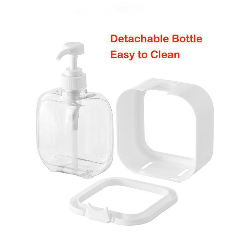300/500 ml dávkovače mýdla do koupelny Doplňovací šampon na sprchový gel Držák na sprchový gel Přenosný cestovní dávkovač Prázdná láhev s pumpičkou do koupele