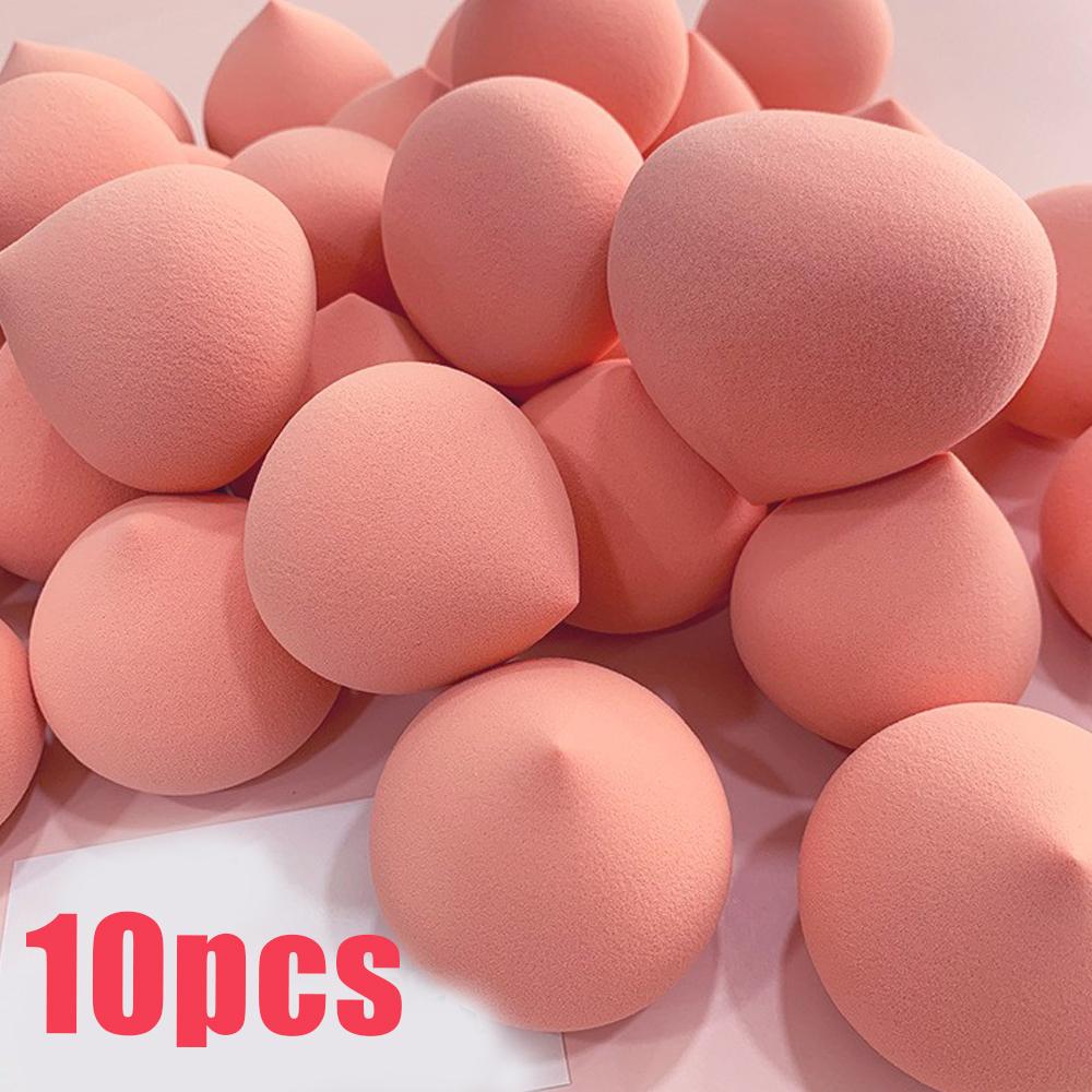 

Набор спонжей для макияжа Без латекса и высокой четкости Набор из 10 спонжей для макияжа Wonder Blender для пудры, крема и жидкости Хлопковый пад
