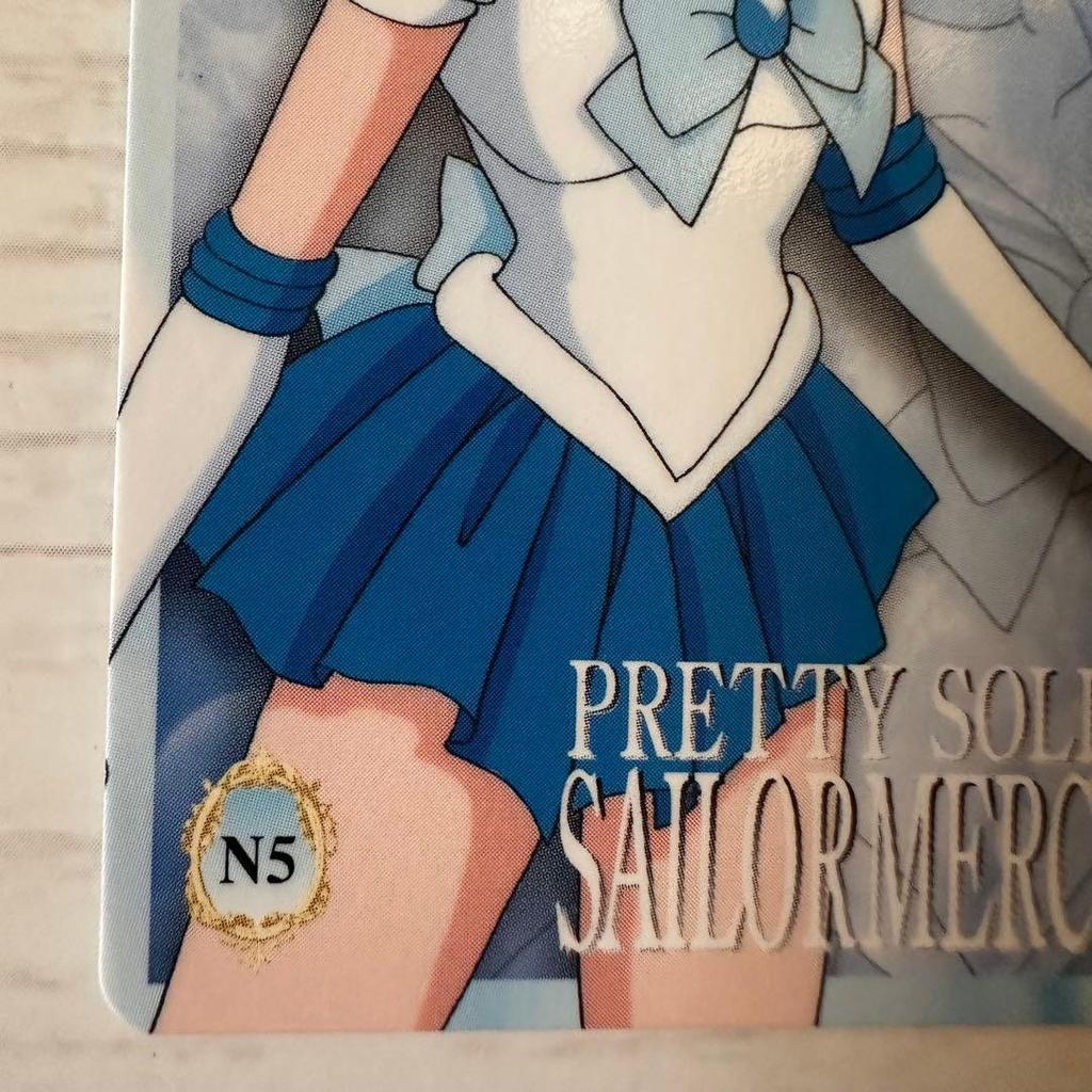 Used [Extremely good condition] Sailor Mercury up to Carddass EX 2001 Sailor Moon
