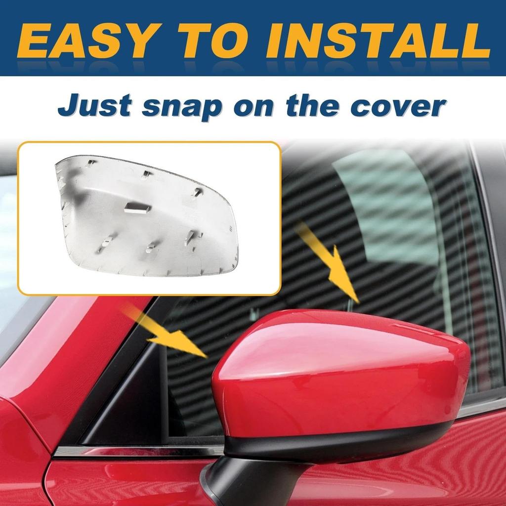 Side Mirror Cover Door Rearview Mirror Cover Cap Housing for