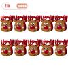 1-10PCS Felt Christmas Candy Bag Creative Holiday Gift Tote Handheld Apple Bag for Kids Party Favor Decoration for Children