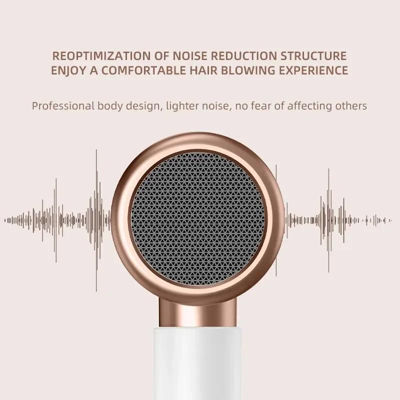 Tinsol Ionic Hair Dryer High Speed Motor Blow Drier 2000W Hairdryer Negative Ion Hair Care Styler Professional Blow Dryer