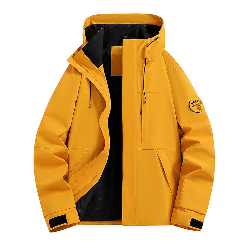 Outdoor Sports, Single Charge Travel, Mountain Climbing, Three Proof Leisure, Couple's Versatile, Solid Color Cardigan, Thin Jacket