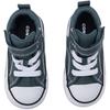 Converse Chuck Taylor All Star EasyOn Mid TD Malden Street - True Nature Sneakers dla niemowląt Zielone Białe Czarne A10762C