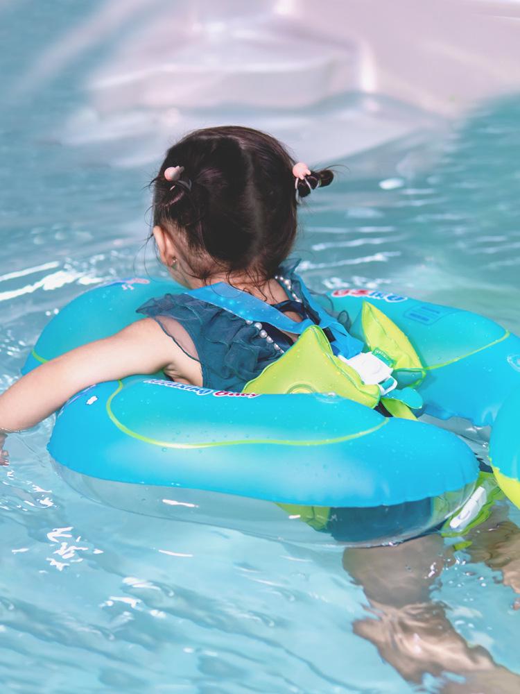 Anti-Flip Baby Swimming Ring: Armpit Floater for 0-3 Year Olds