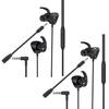 Gaming Earphone In-ear E-sports Game Wired HiFi Sound Music Headphone with Microphone