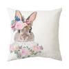 Easter Pillow New Sofa Pillow Cartoon Rabbit Pillow Cover