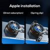 Mobiltelefonkjøler Universal magnetisk kjøleviftedeksel Radiator for iPhone 15 Pro Max Xiaomi 14 Bærbar telefon Cool kjøleribbe