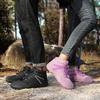 New Men Women Waterproof Barefoot Hiking Shoes Winter Warm Snow Boots Men Plush Sneakers Outdoor Trekking Climbing Boots