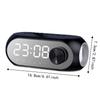 Wireless Radio FM Music Player Rechargeable Heavy Subwoofer BT Speaker Car Alarm Clock  Car Use