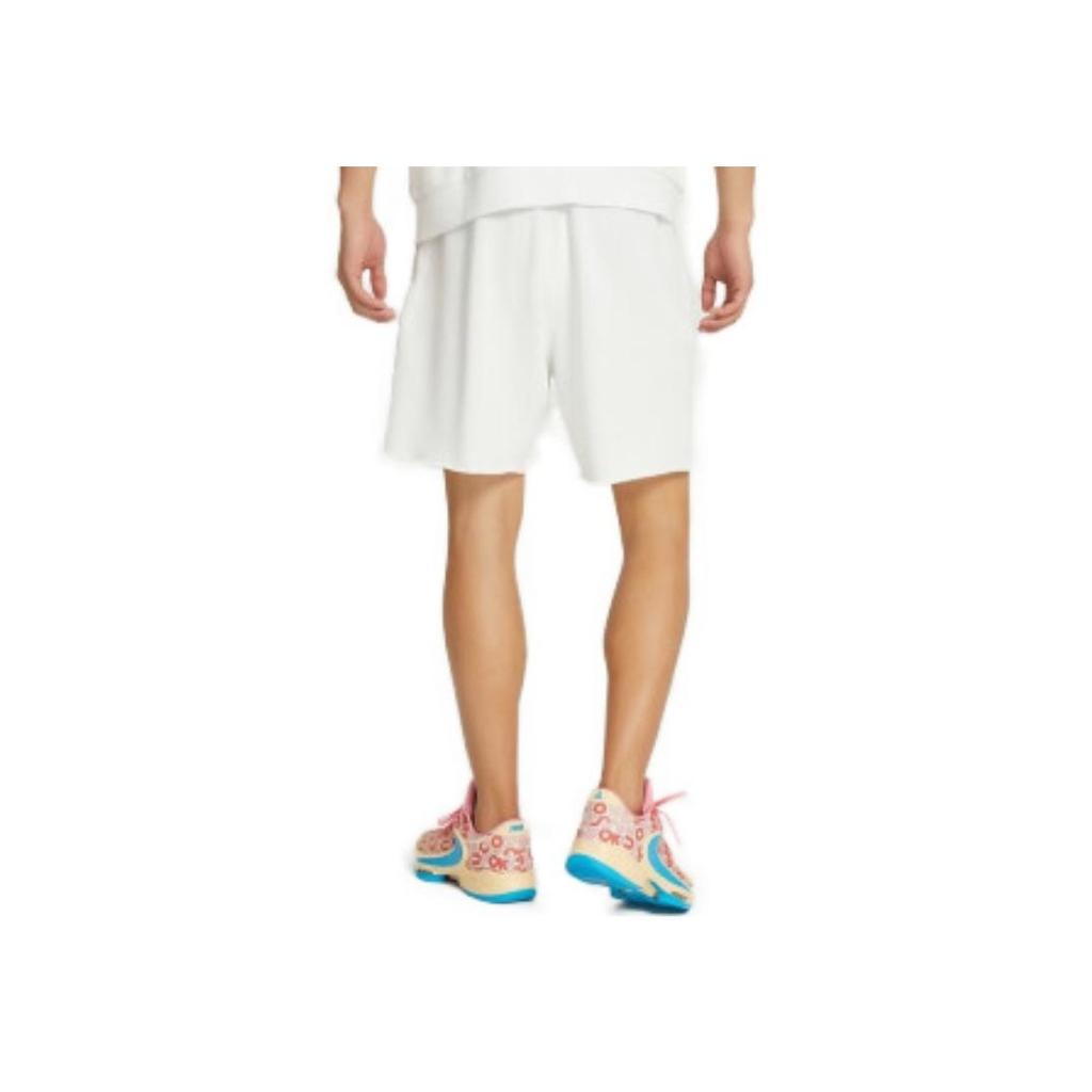 Nike Df Fleece Shorts With Drawstring Men Shorts White DX0893-121