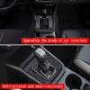 For Subaru Forester 2025 Abs 3d Partsbonfiber Center Conlose Gear Shift Panle Front Water Cup Holder Cover Interior