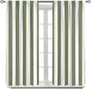 Red White Striped Curtains Vertical Stripe Geometric Modern Chic Style Curtain Bedroom Living Farmhouse Made Of Polyester Window Treatment