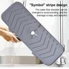 Kitchen Faucet Absorbent Mat Sink Splash Guard Silicone Faucet Splash Catcher Countertop Protector For Bathroom Kitchen Gadgets