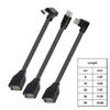 Flat Silicone OTG Data Cable Type C To USB 2.0 Adapter Cord For Connecting U Disk Card Reader Mouse Keyboards