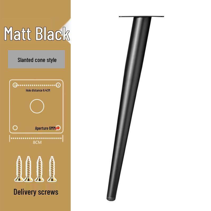 

Белые металлические конусные ножки для столов, письменных столов, диванов, шкафов и многого другого 10CM