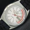 JAPAN VINTAGE REFURBISHED SEIKO 5 AUTOMATIC 6309A MENS WHITE WATCH A441827-1