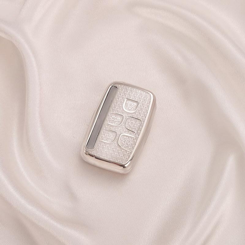

Crystal Tpu Key Case For Land Rover Range Rover Sport Evoque Freelander Velar Discovery 4 Jaguar Xe Xj Xf Guitar Car Key Cover