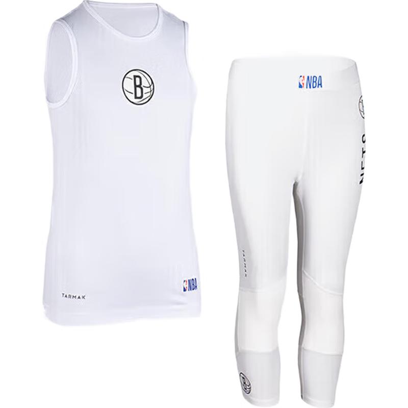 Decathlon NBA Jugend Langarm Kompressions-Oberteil