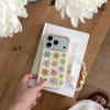 Colorful Glitter Lily Flower Phone Case for iPhone 17, 16 Pro Max, 15, 14 - Women's Minimalist Design