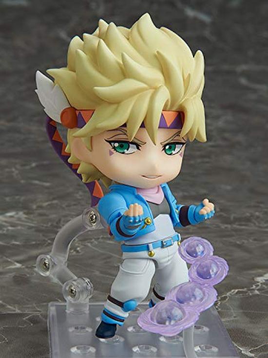 Medicos Nendoroid TV Anime Bizarre Caesar Zeppeli ABS PVC Painted Movable Figure "JoJo's Adventure" A. Non-scale &
