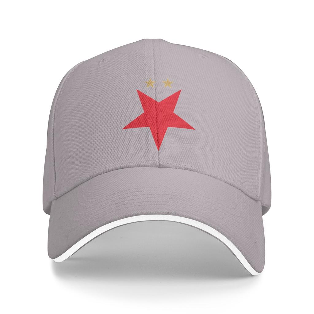 Sportovn Klub Slavia Praha Sun Baseball Cap Summer Yk Cute Trucker Hat For Couple Women Kpop Rock Baseball Caps