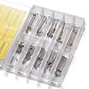 Watch Band Spring Bar Set 100pcs 8-26mm 1.0mm Thick Metal Watch Pins Clasp Buckle Tube Durable Watch Replacement Parts Universal