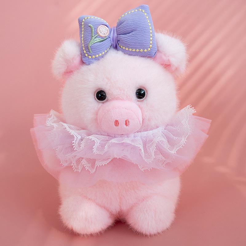 Adorable Pig Plush Toy - Cartoon Style Throwing Doll for Girls