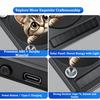 Solar Powered Car Warning Light Vibration Sensor Light Sensor LED Warning Light Flash Sticker 3D Dynamic Vehicle Safety Light