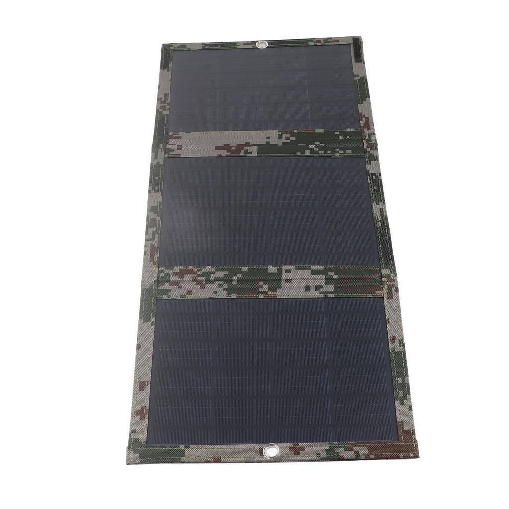 Foldable Solar Power Panel 21W Lightweight Portable Space Saving Waterproof Solar Charger Panel for