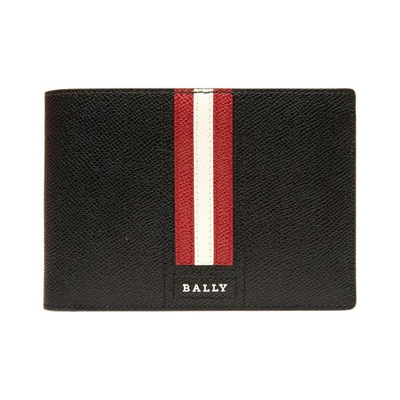 

Bally Thalek Casual Leather Passport Holder Men accessories Black 6234233 Basic Set (Bag+Dust Bag)
