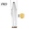 Scary Party Atmosphere Lighting Hanging Ghost Swing Halloween Decoration with Remote Control & LED String Lights, Waterproof Creepy Window Props Decor