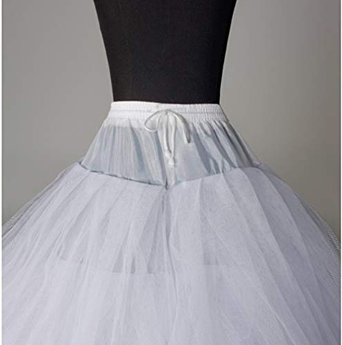 MAKE CHEERFUL Wireless Long Petticoat, 8-Layer Petticoat, Dress Petticoat, Wedding Dress Petticoat