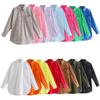 Fashion Women's Wear Niche Style Loose Pockets Multicolor Shirt