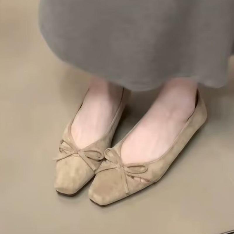 Women Loafers Shoes Ballet Flats Shoes for Woman Autumn Bow Dress Casual Shoes Walking Sport Women's Sneakers 2025 Mujer Zapatos