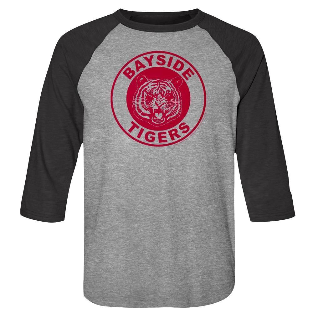 Saved by the Bell Bayside Tigers Raglan Shirt XXXXL