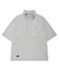 Wacky Willy Half Sleeve Anorak Jumper Gray